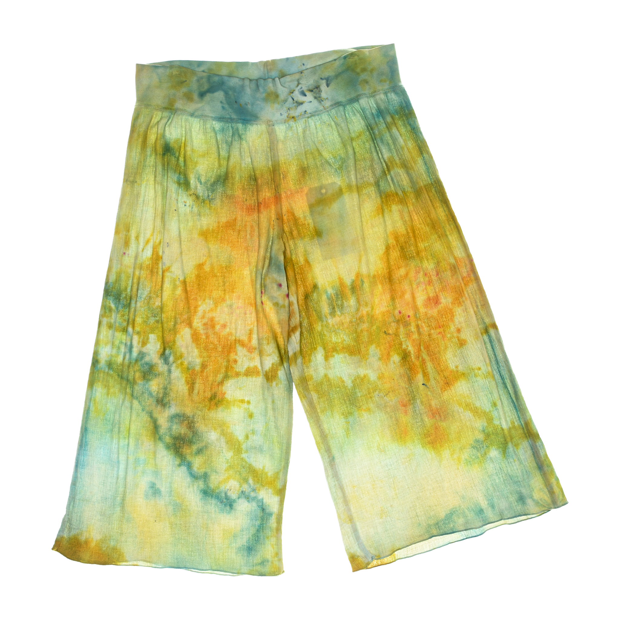 Ice Dye Cotton Pants