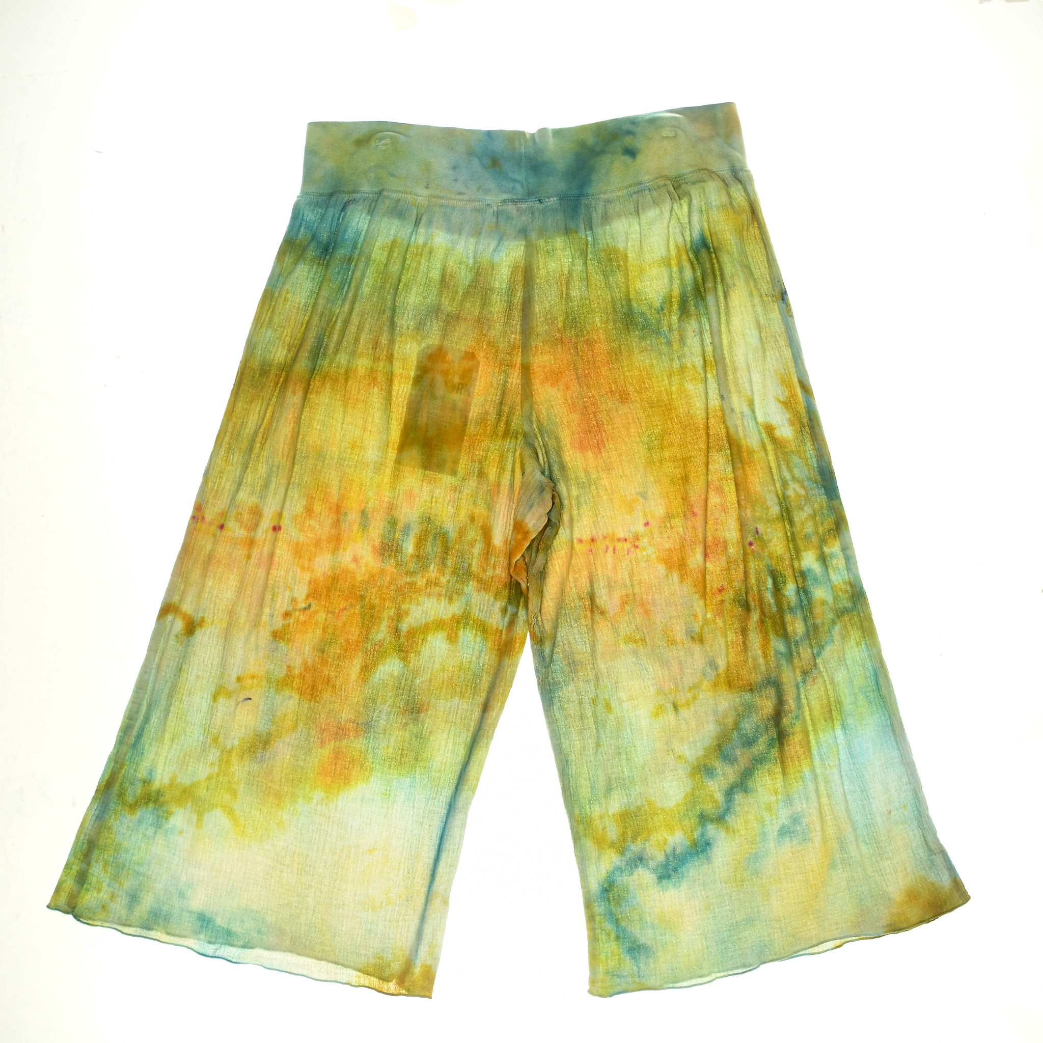 Ice Dye Cotton Pants