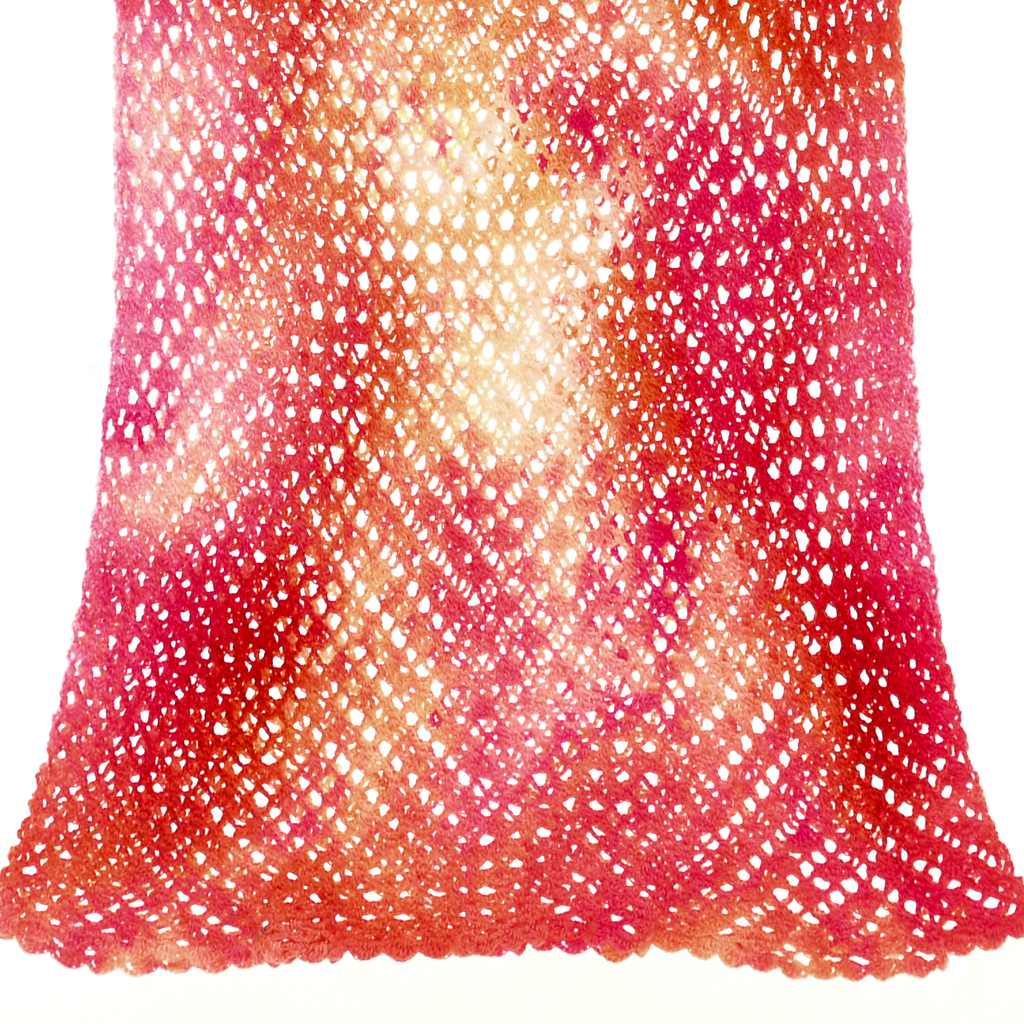 Ice Dye Crochet Blouse
