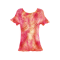 Ice Dye Crochet Blouse