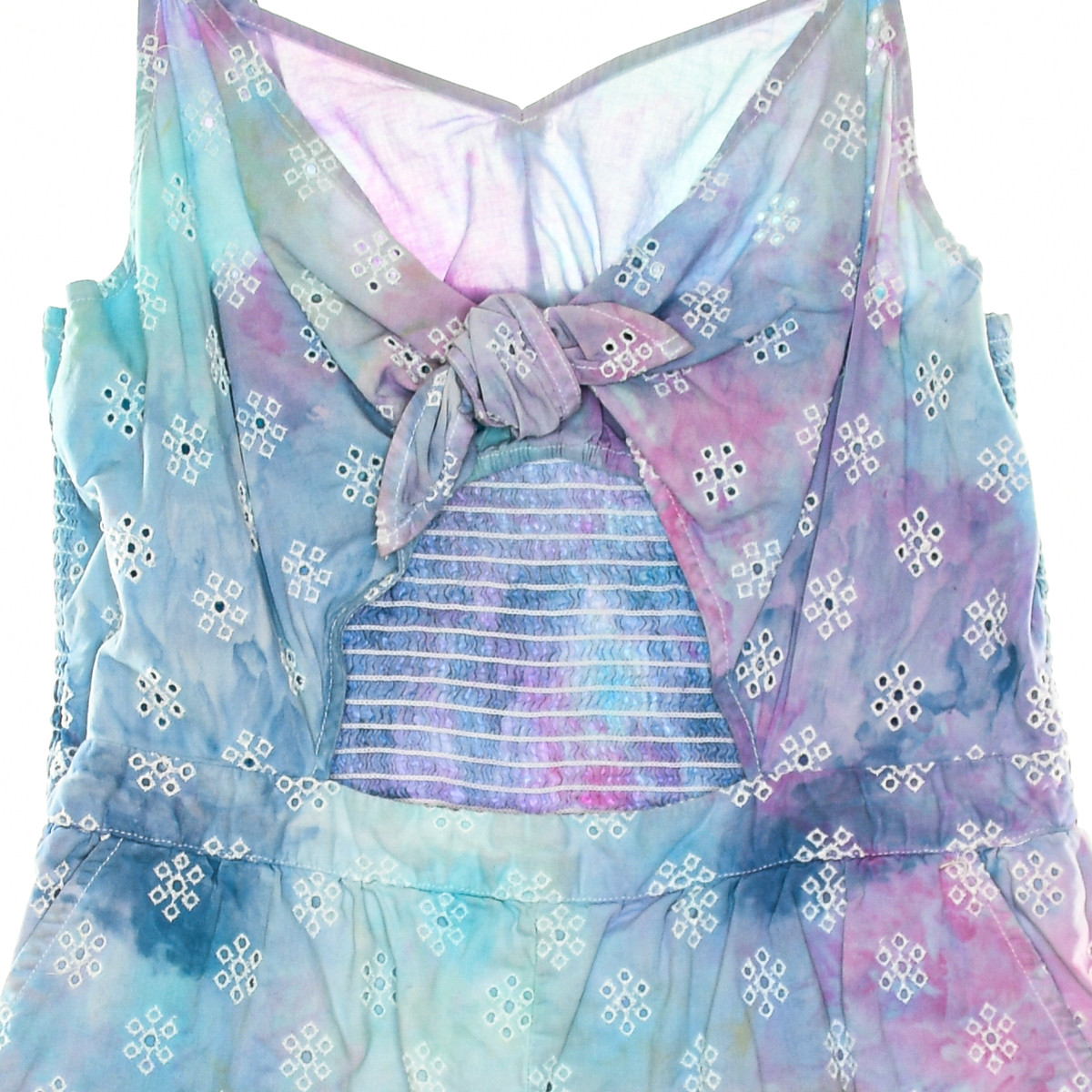 Ice Dye Short Romper