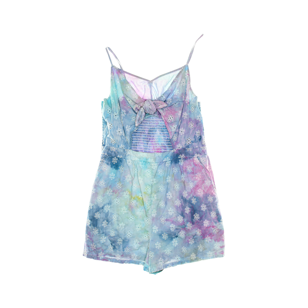 Ice Dye Short Romper