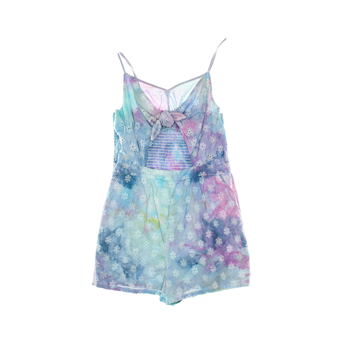 Ice Dye Short Romper