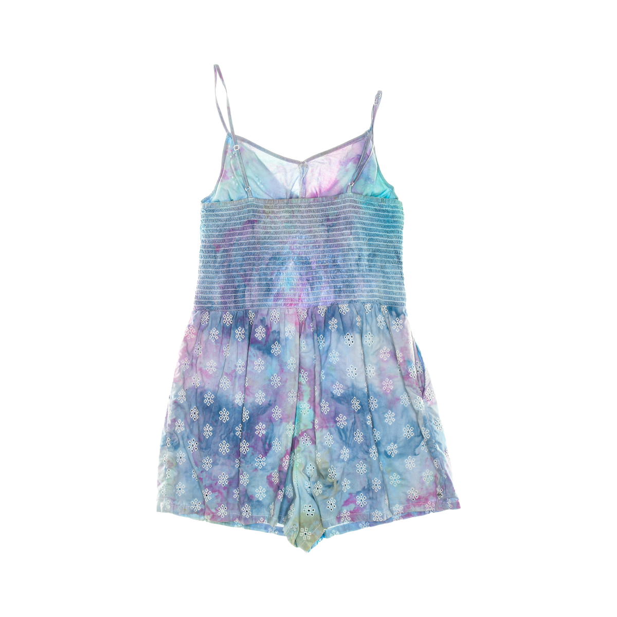Ice Dye Short Romper