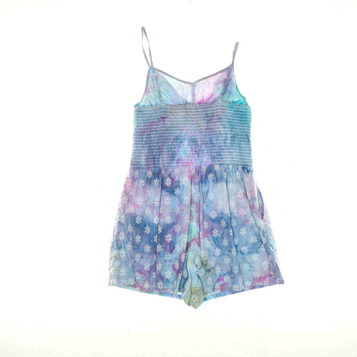 Ice Dye Short Romper
