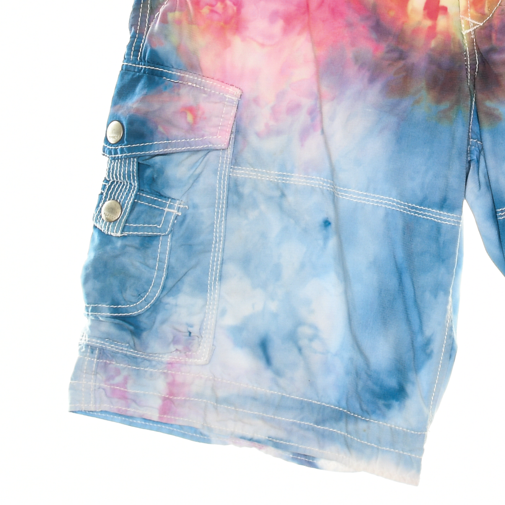 Ice Dye Cargo Shorts