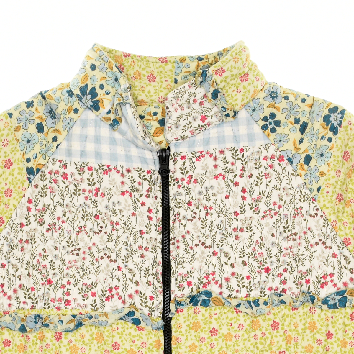 Cottage Core Summer Florals Classic Quilt Bomber
