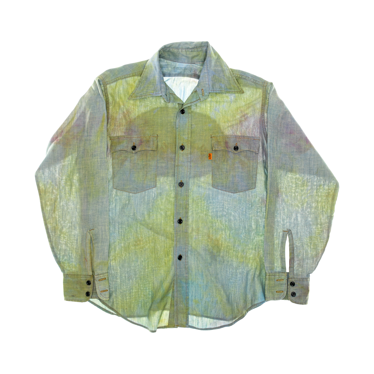 Ice Dye Button Down