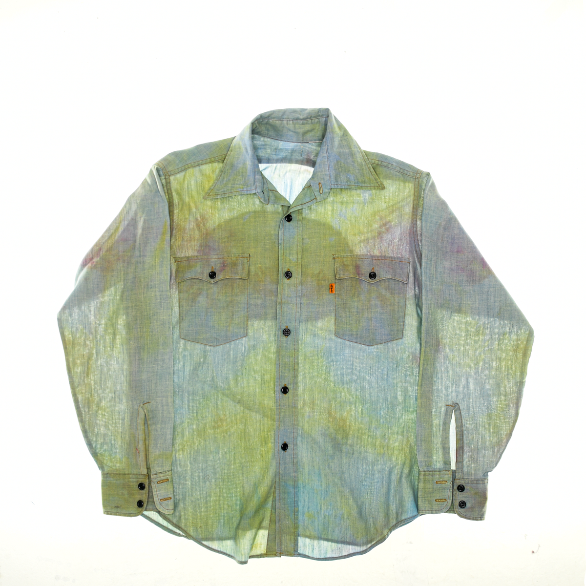 Ice Dye Button Down