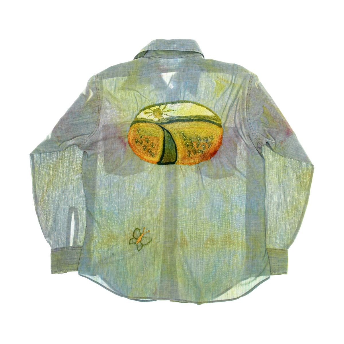 Ice Dye Button Down