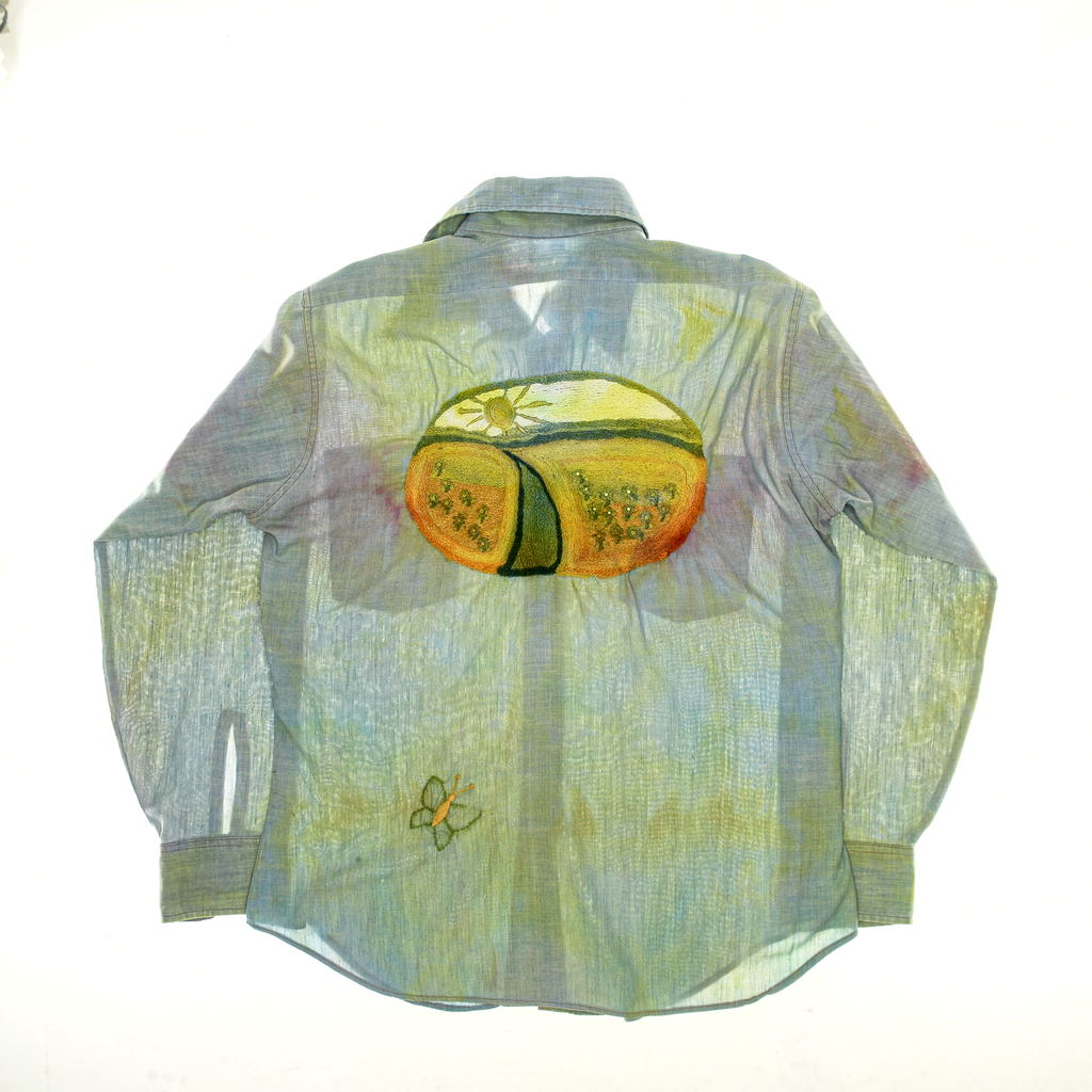 Ice Dye Button Down