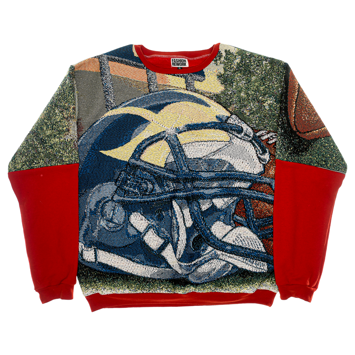 University of Michigan Football Full Tapestry Panel Pullover