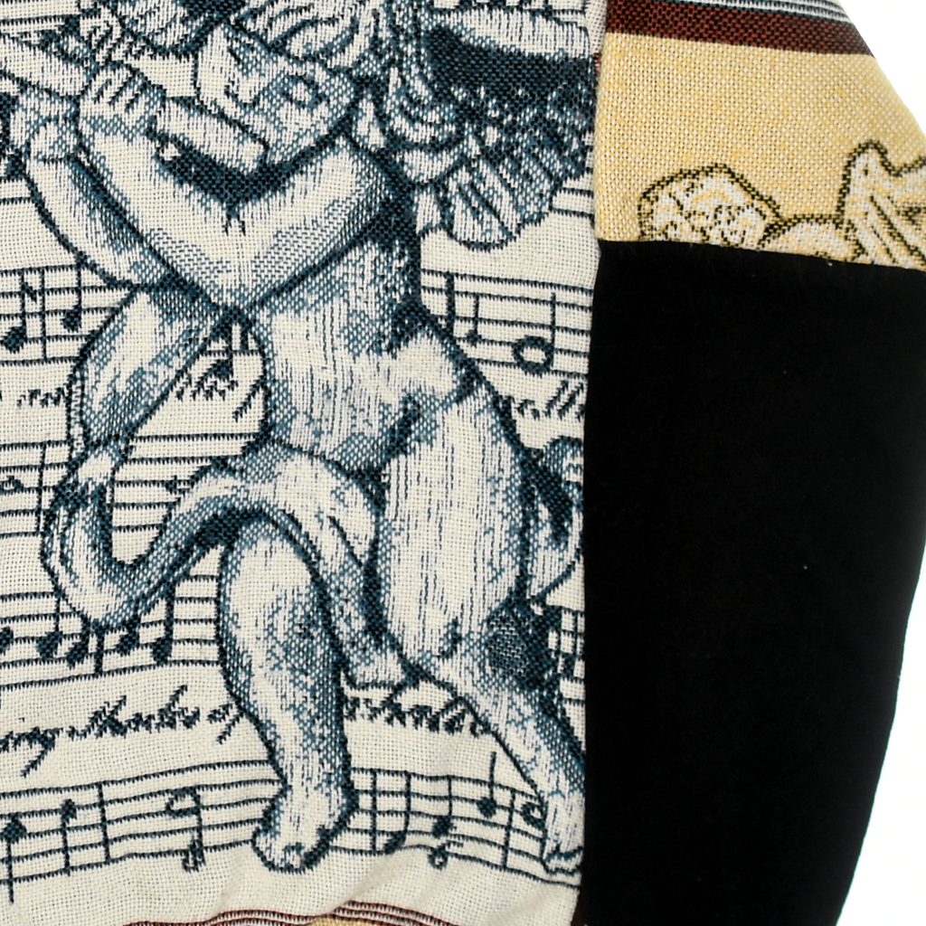 Musical Cherubim Full Tapestry Panel Pullover