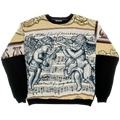 Musical Cherubim Full Tapestry Panel Pullover