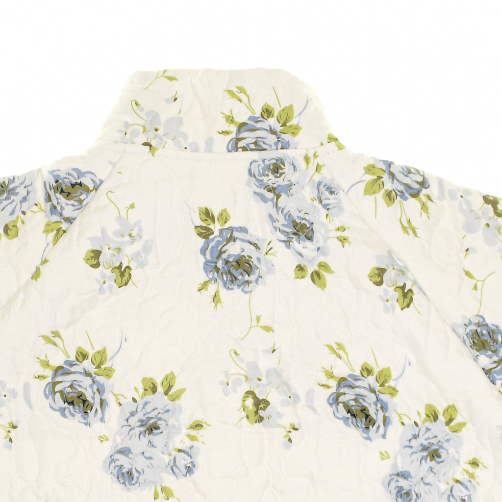 Blue Blossoms Classic Quilt Bomber