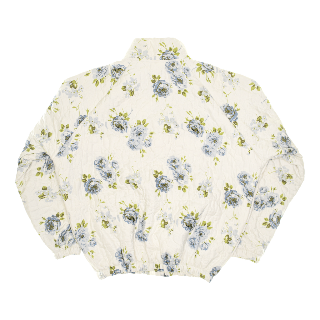 Blue Blossoms Classic Quilt Bomber