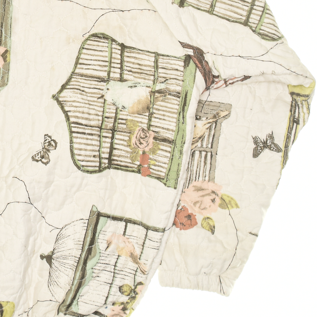 Antique Bird Cage Classic Quilt Bomber