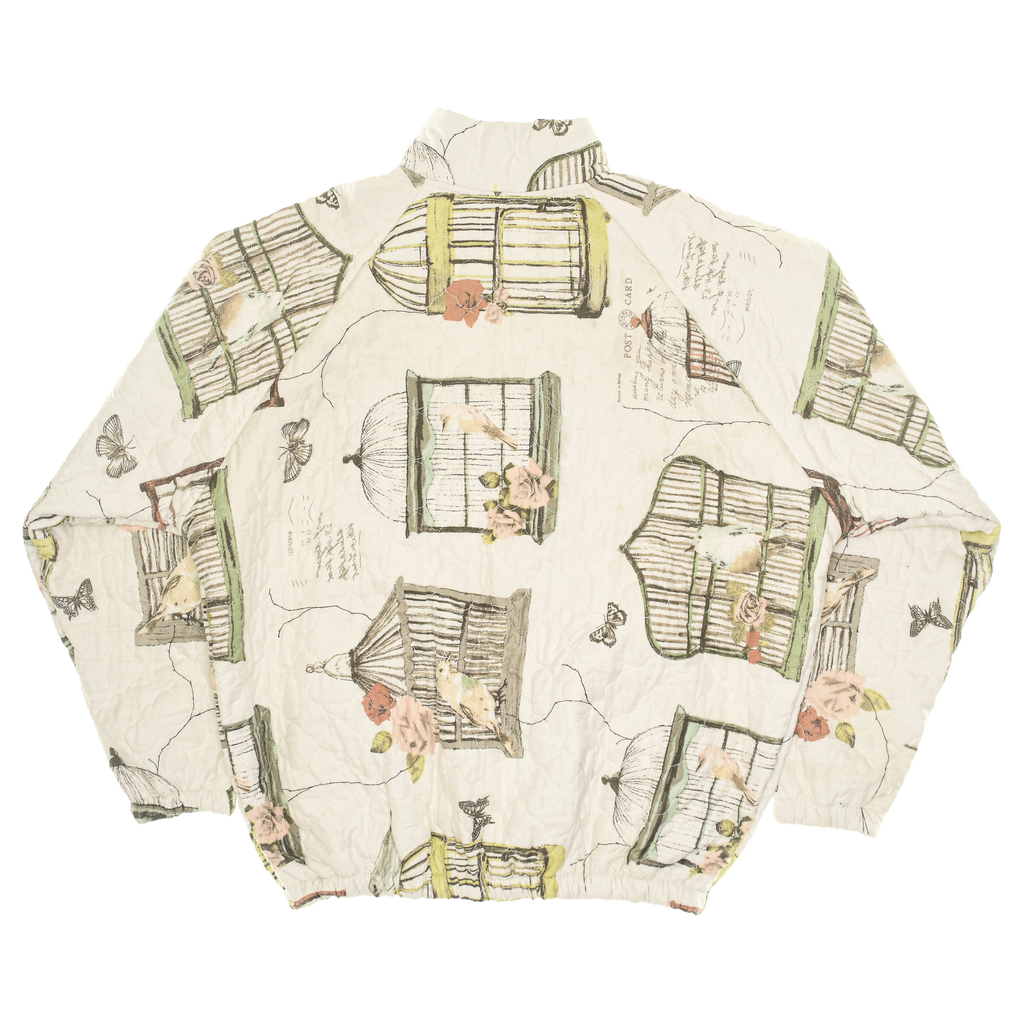 Antique Bird Cage Classic Quilt Bomber