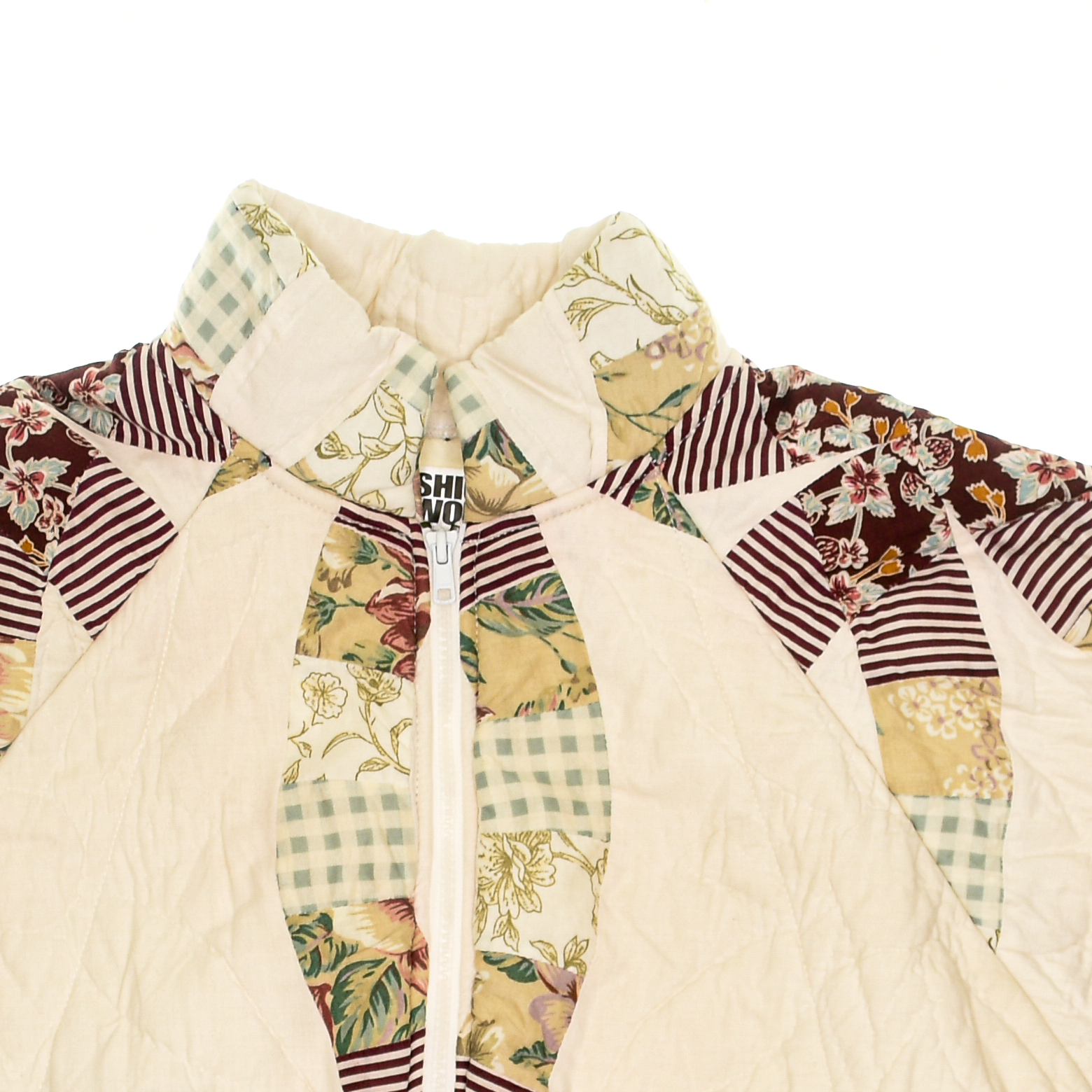 Autumn Colors Double Wedding Ring Classic Quilt Bomber