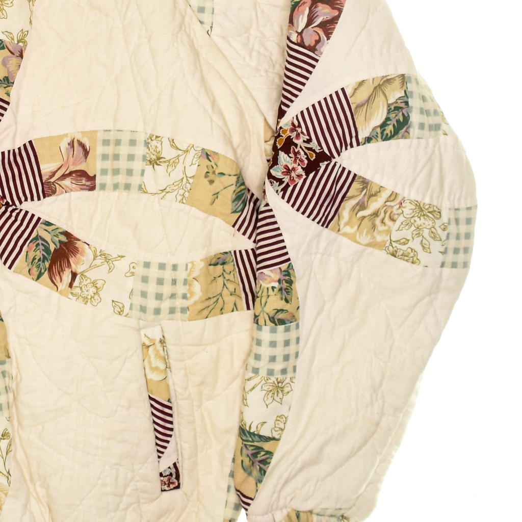 Autumn Colors Double Wedding Ring Classic Quilt Bomber