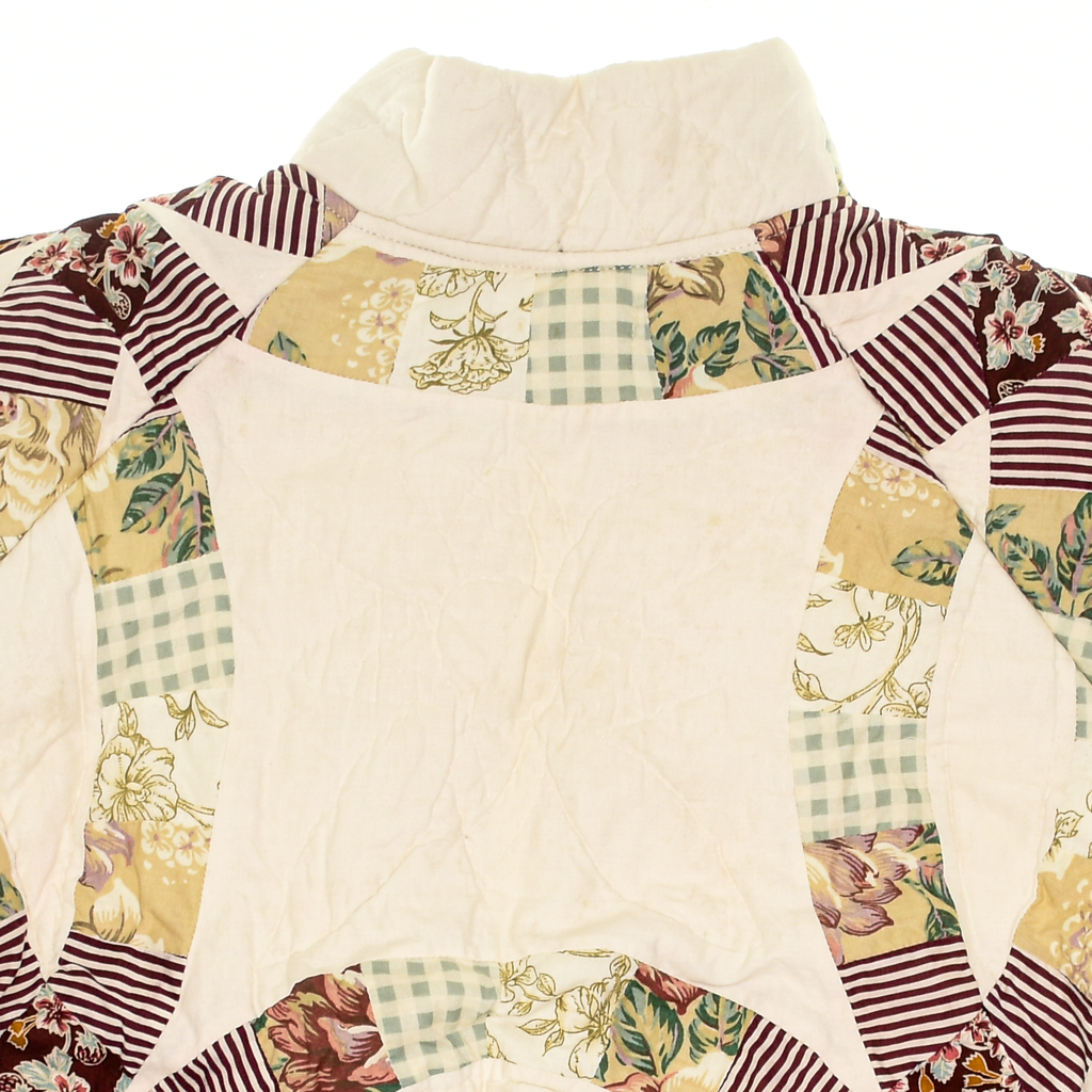 Autumn Colors Double Wedding Ring Classic Quilt Bomber