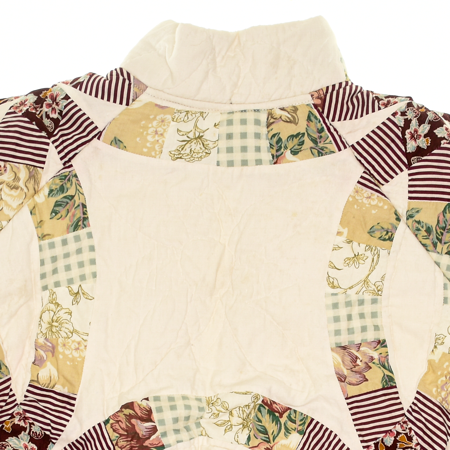 Autumn Colors Double Wedding Ring Classic Quilt Bomber