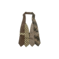 Brown Tie Halter Top