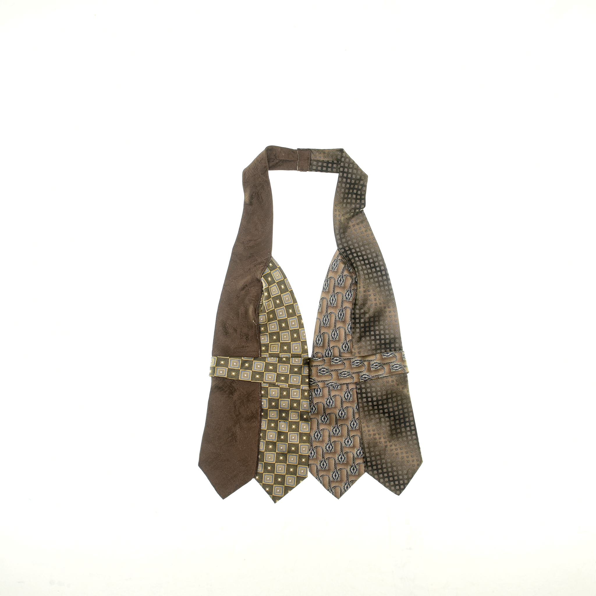 Brown Tie Halter Top