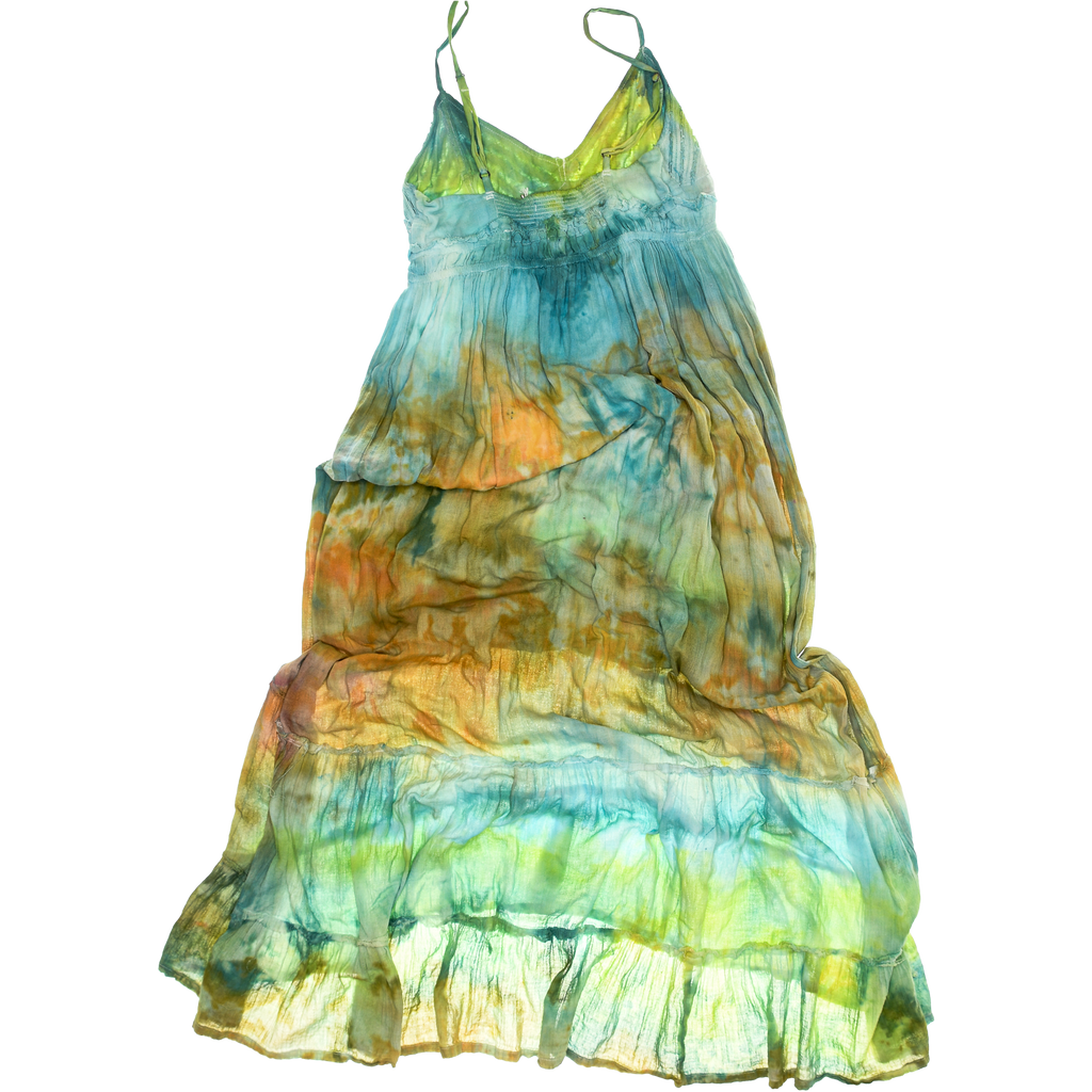 Ice Dye Summer Dress