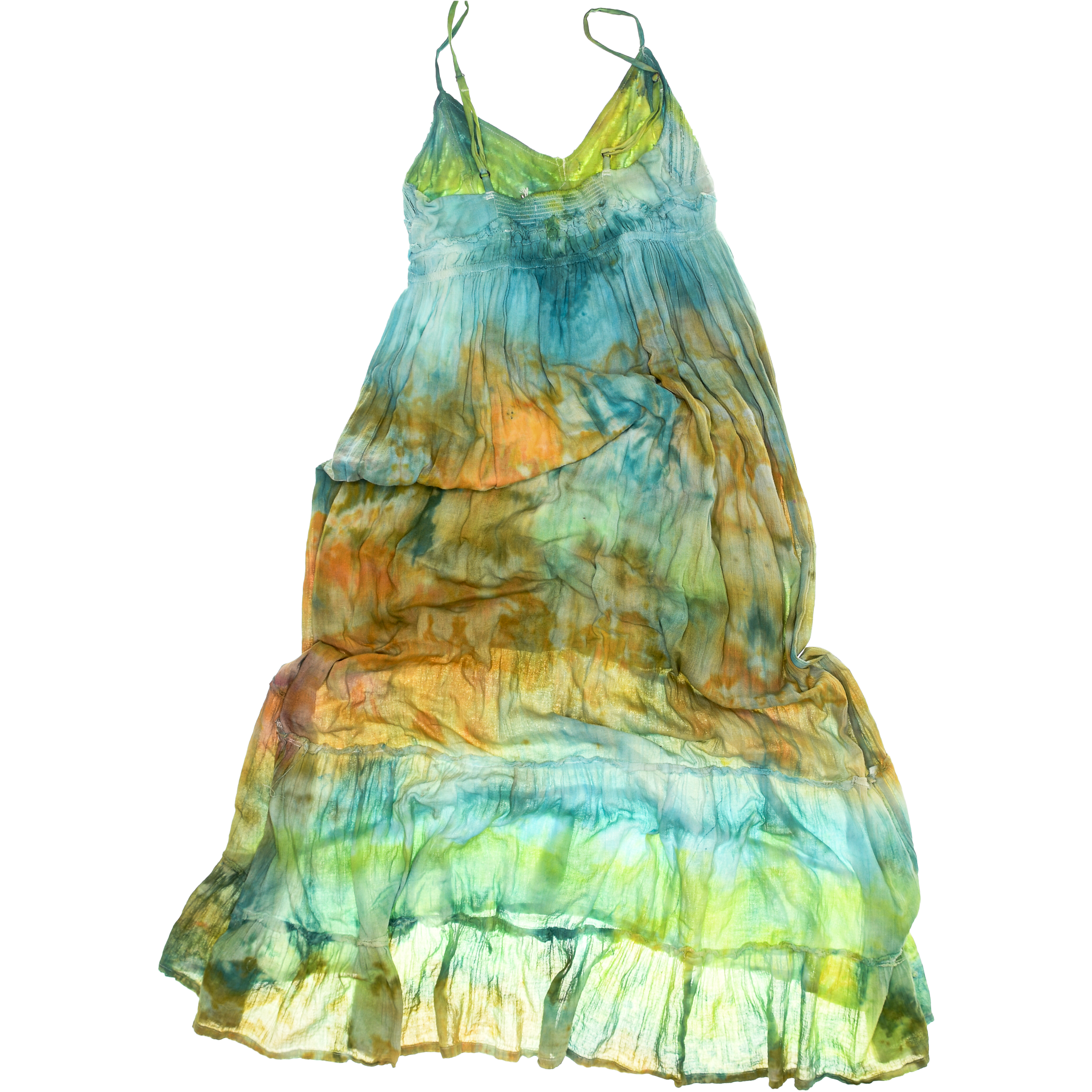 Ice Dye Summer Dress