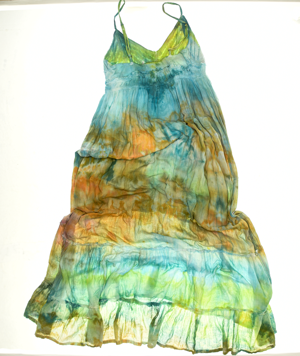 Ice Dye Summer Dress