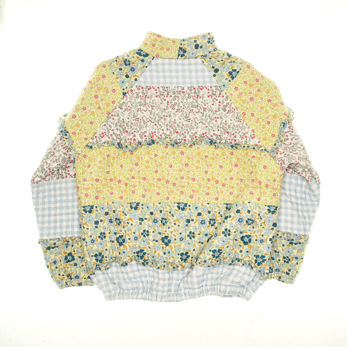 Cottage Core Summer Florals Classic Quilt Bomber