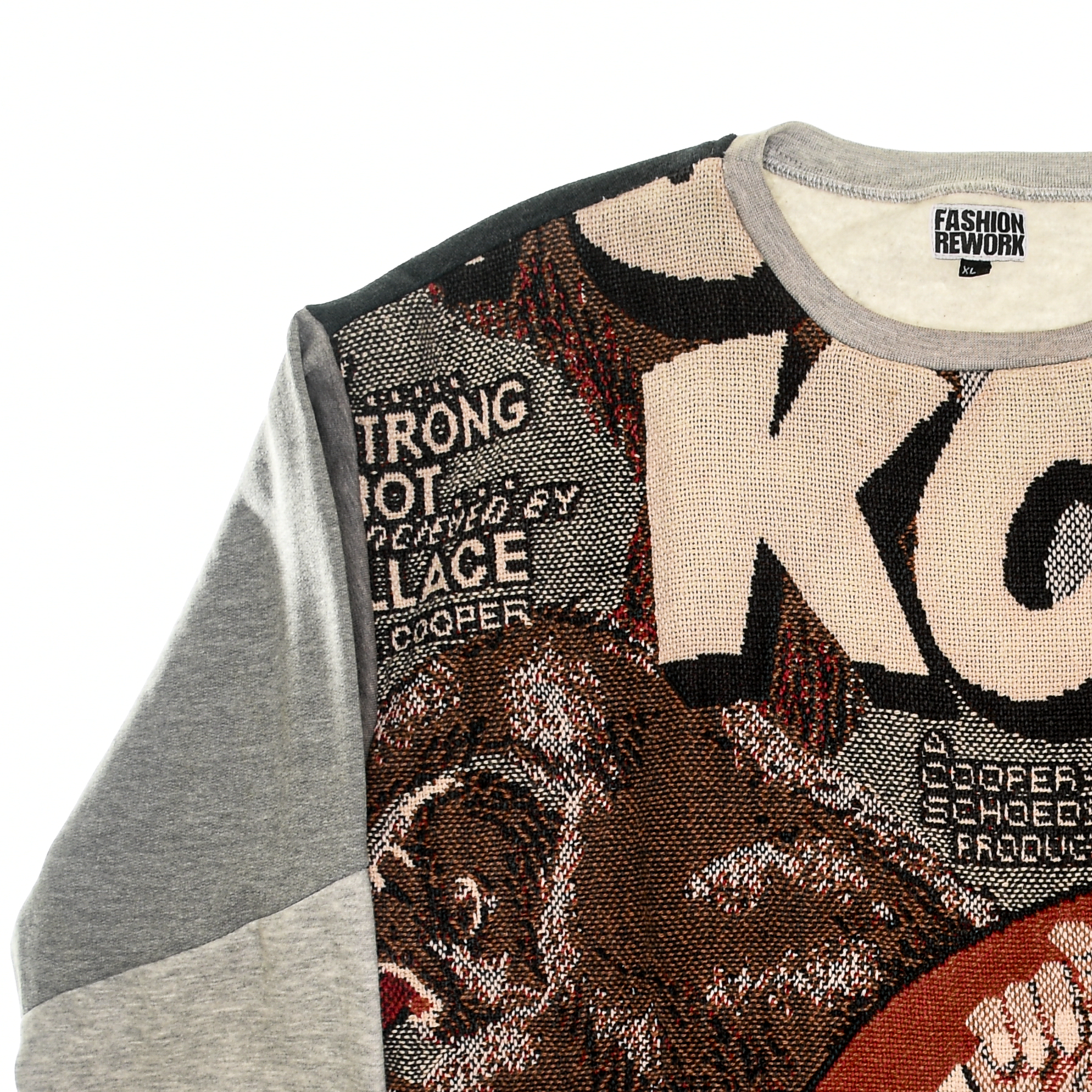 Vintage King Kong Full Tapestry Panel Pullover