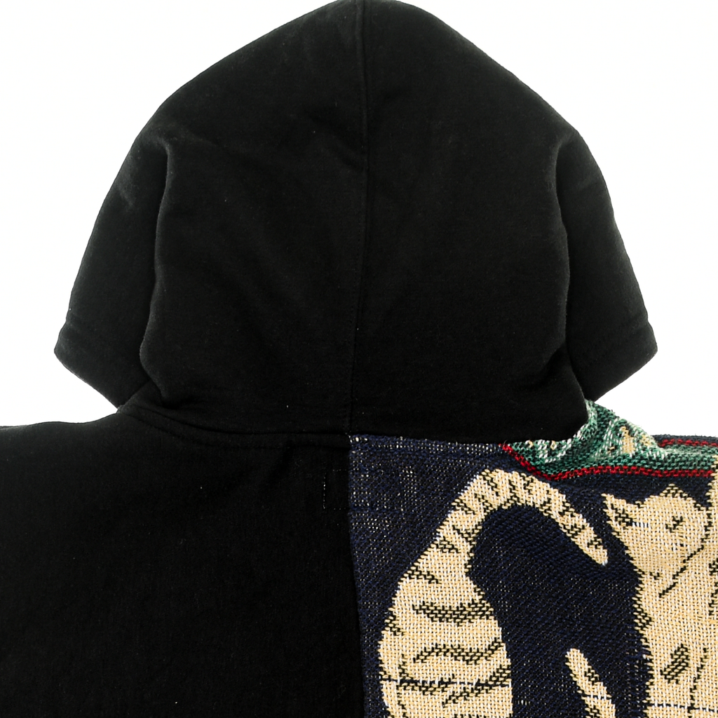 Kitten Patchwork Tapestry Zip Through