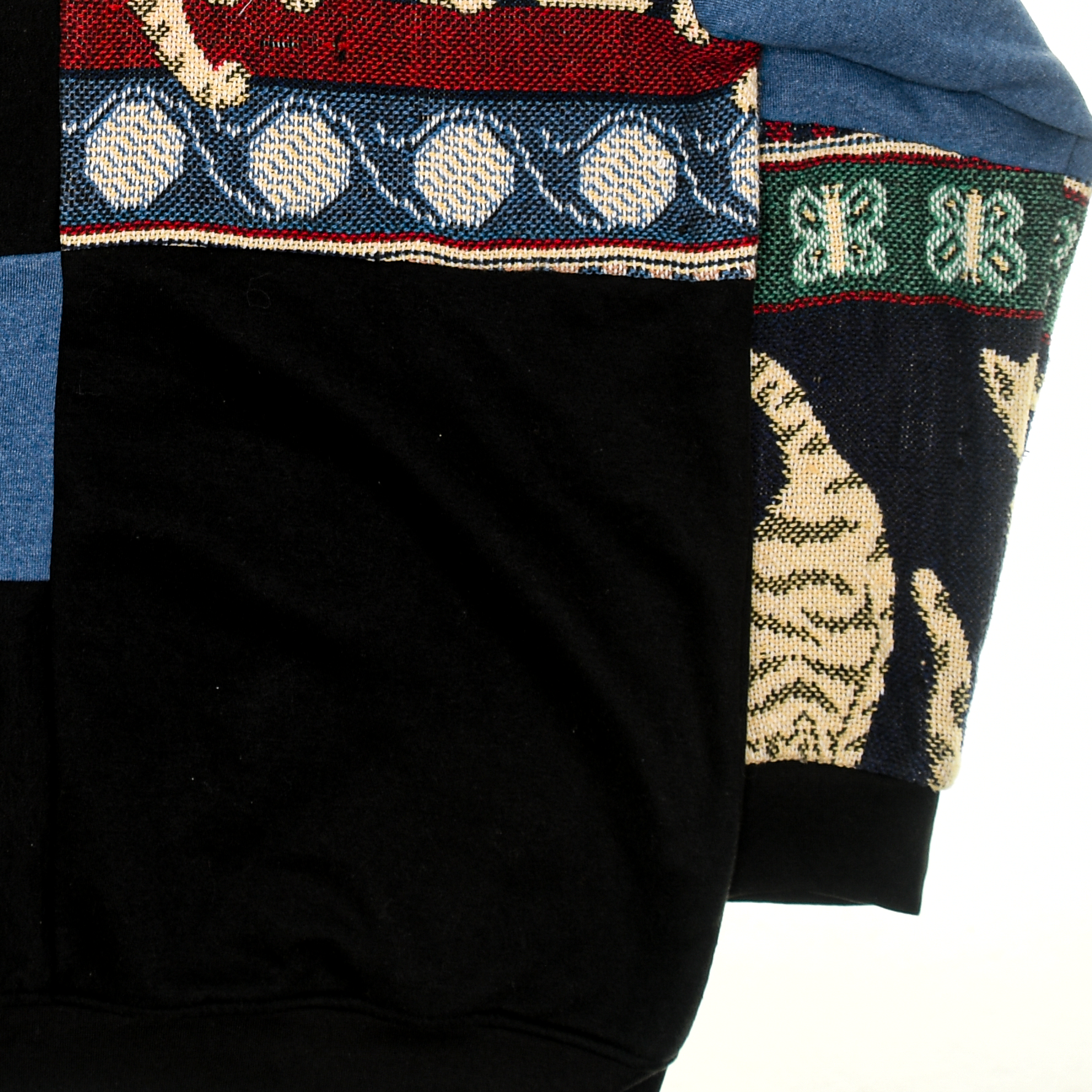 Kitten Patchwork Tapestry Zip Through