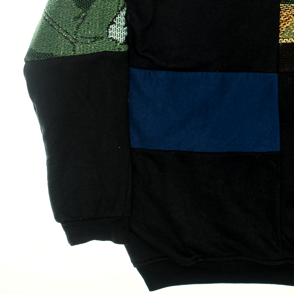 Tree Frog Patchwork Tapestry Zip Up Hoodie