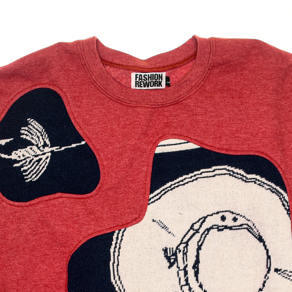 Fly Fishing Amoeba Tapestry Pullover