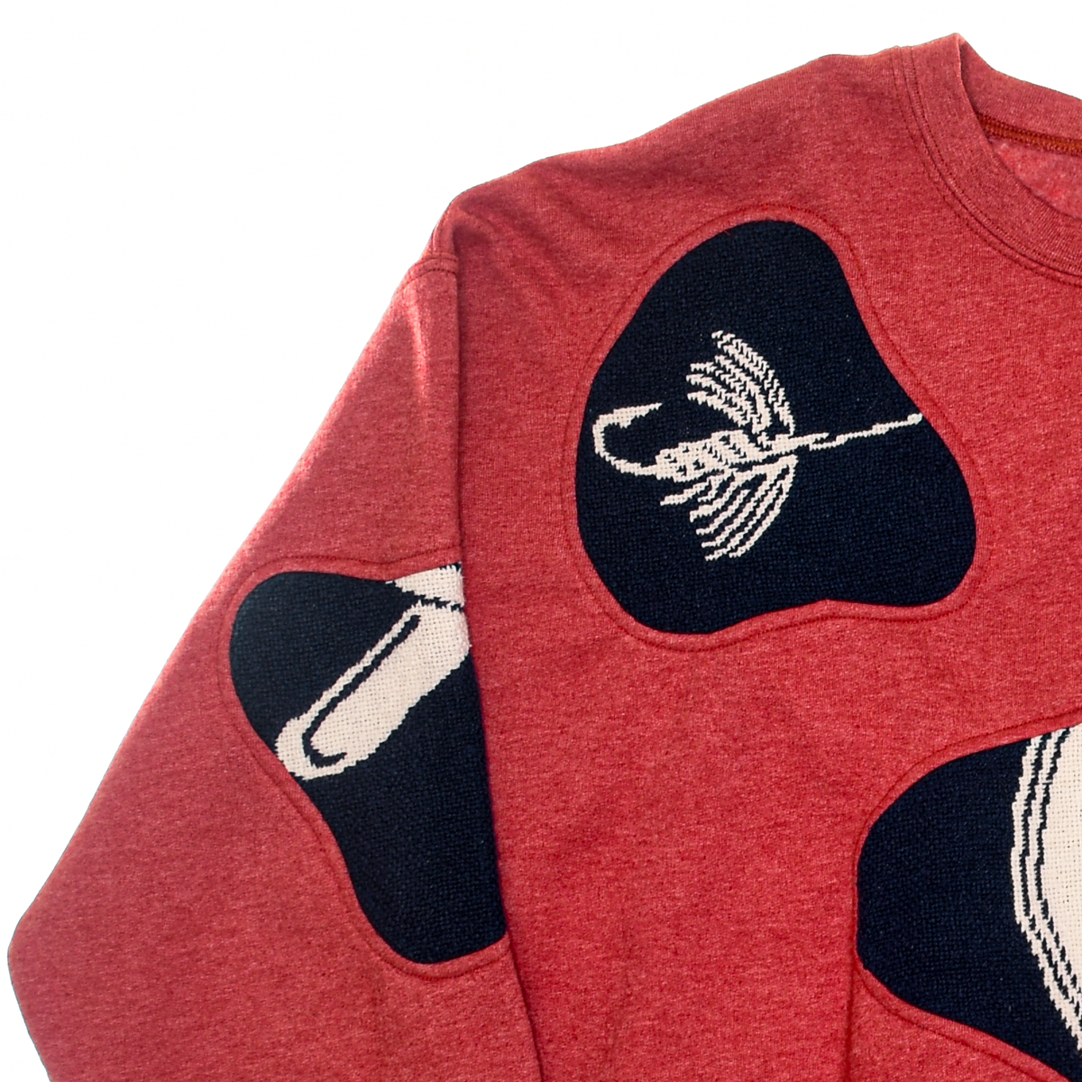 Fly Fishing Amoeba Tapestry Pullover