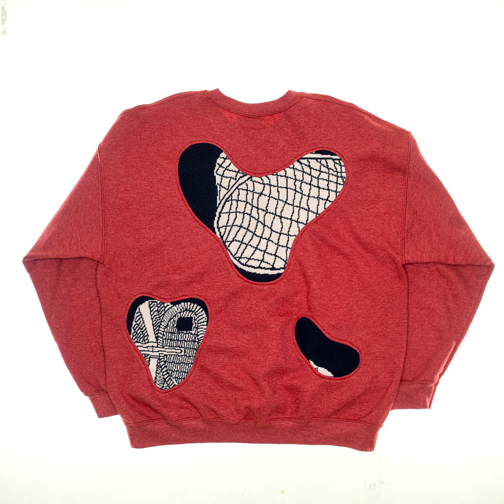 Fly Fishing Amoeba Tapestry Pullover