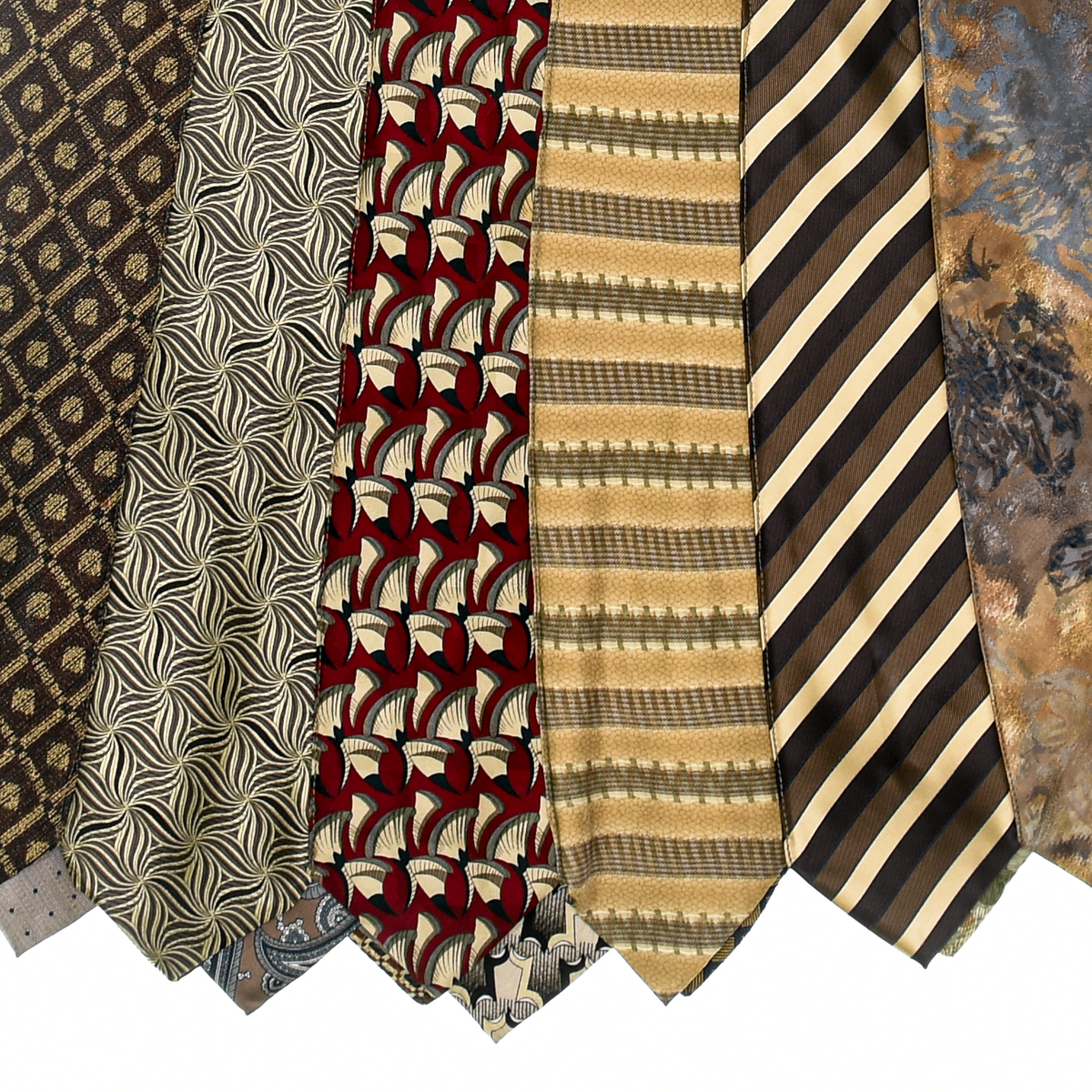 Brown Tie Skirt