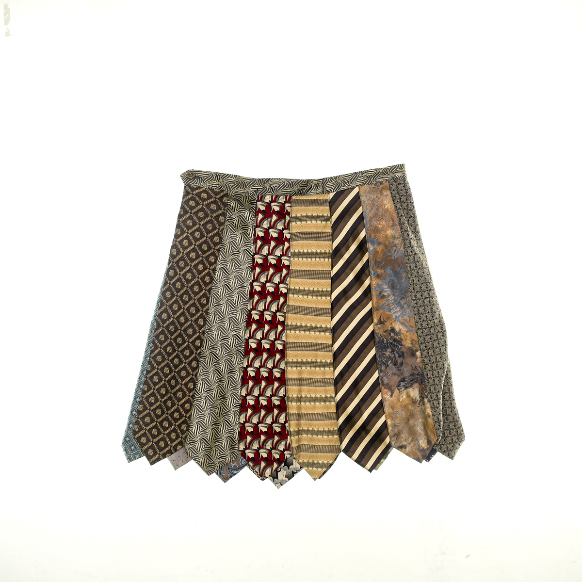 Brown Tie Skirt