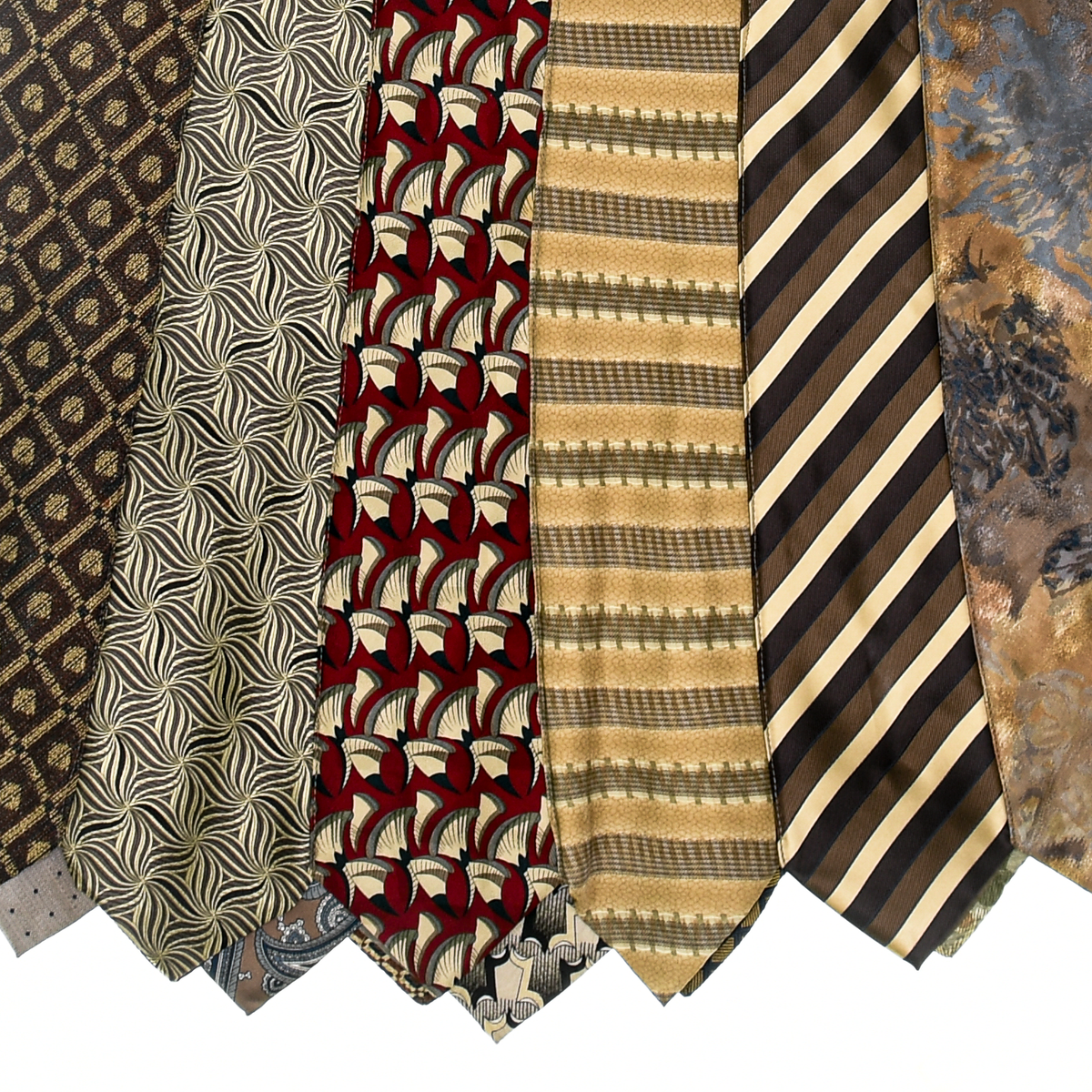 Brown Tie Skirt