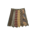 Brown Tie Skirt