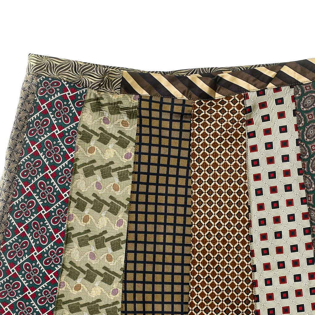 Brown Tie Skirt