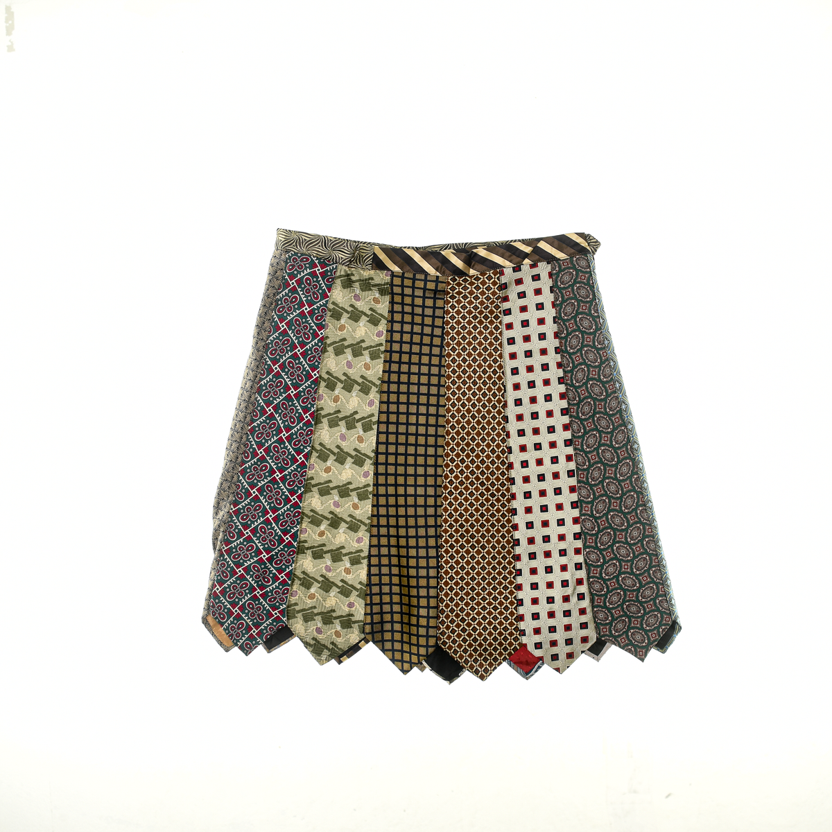 Brown Tie Skirt