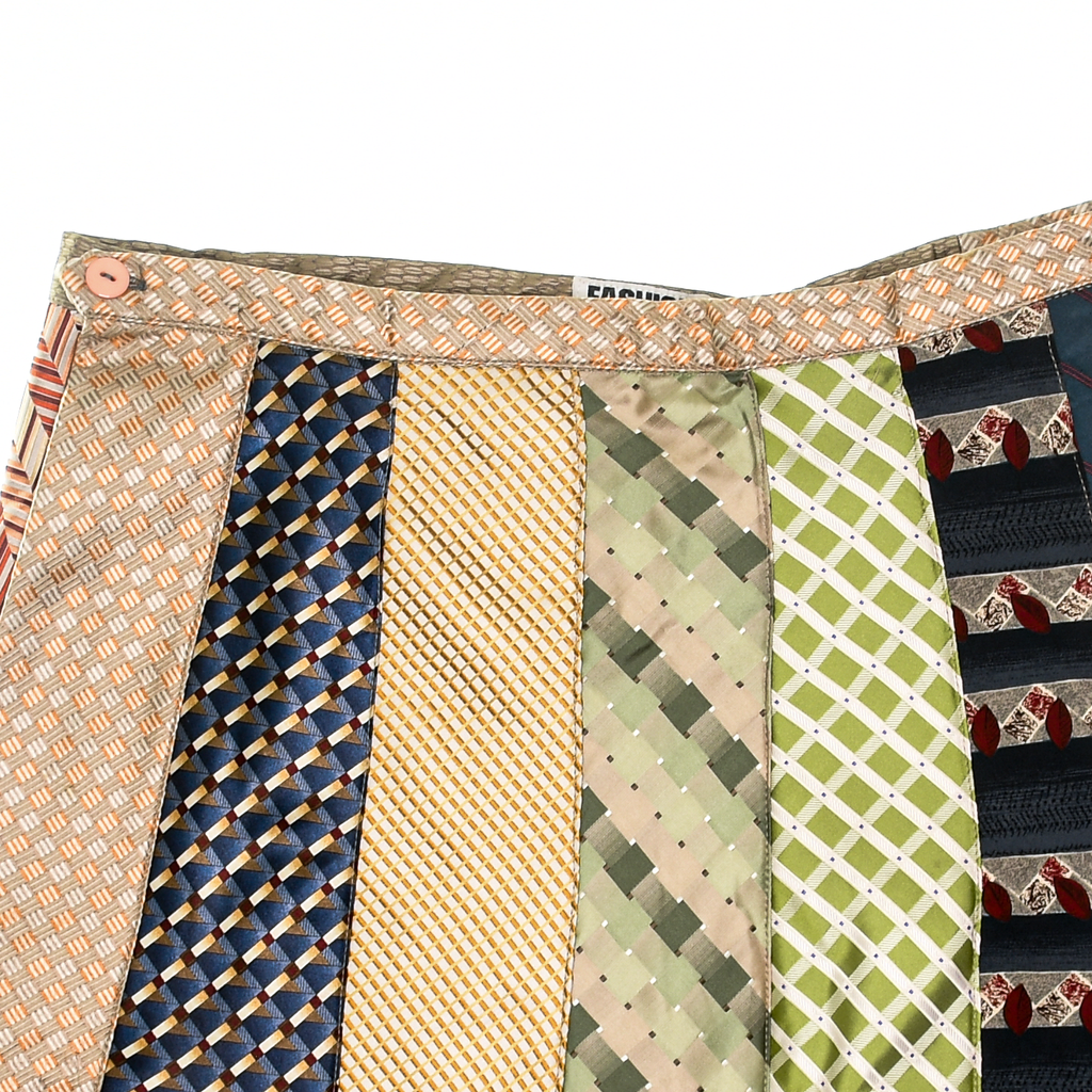 Yellows, Blues, & Browns Tie Skirt