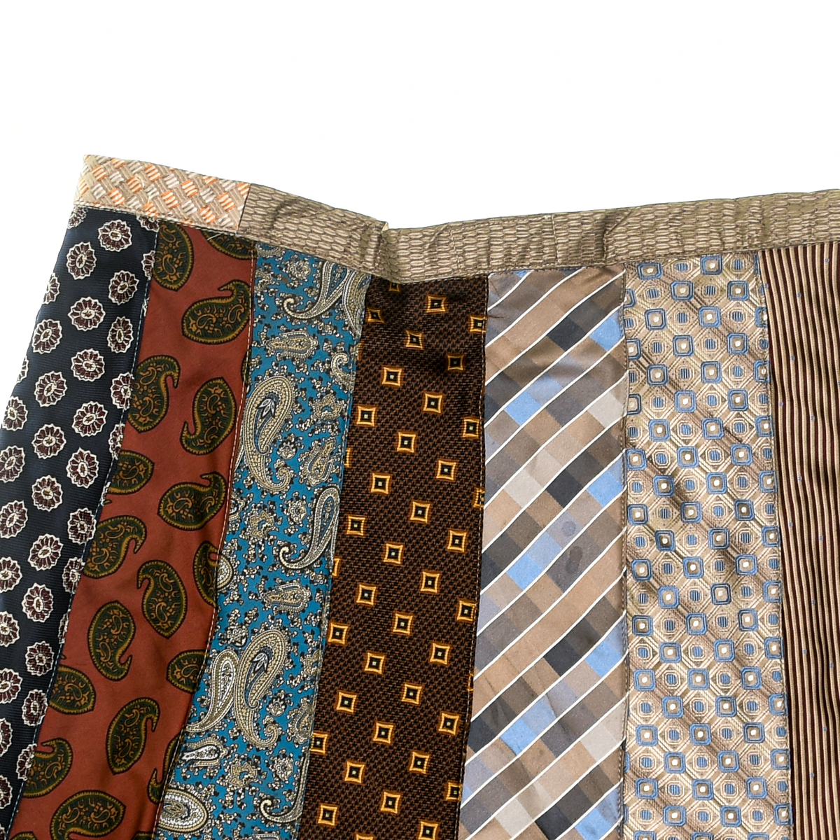 Yellows, Blues, & Browns Tie Skirt