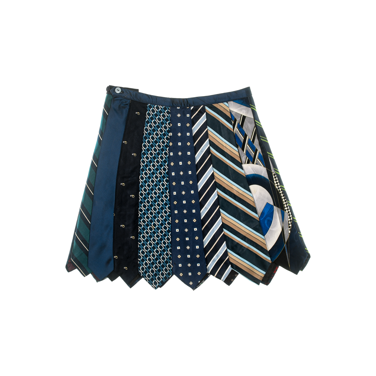 Blues Tie Skirt