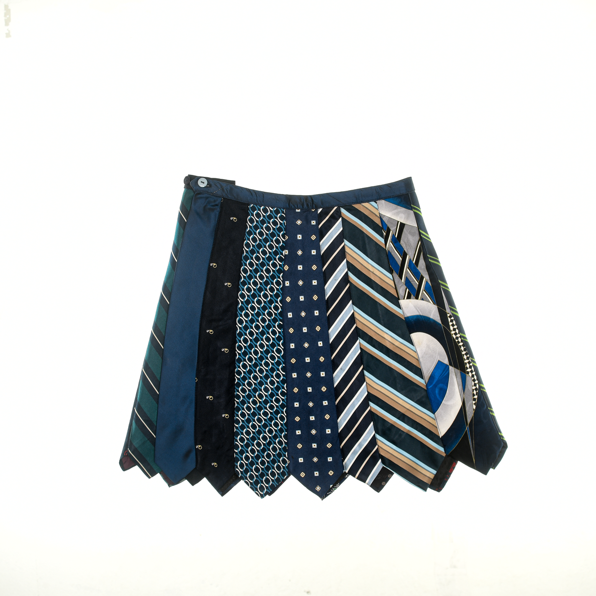Blues Tie Skirt