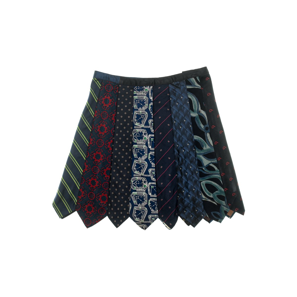Blues Tie Skirt